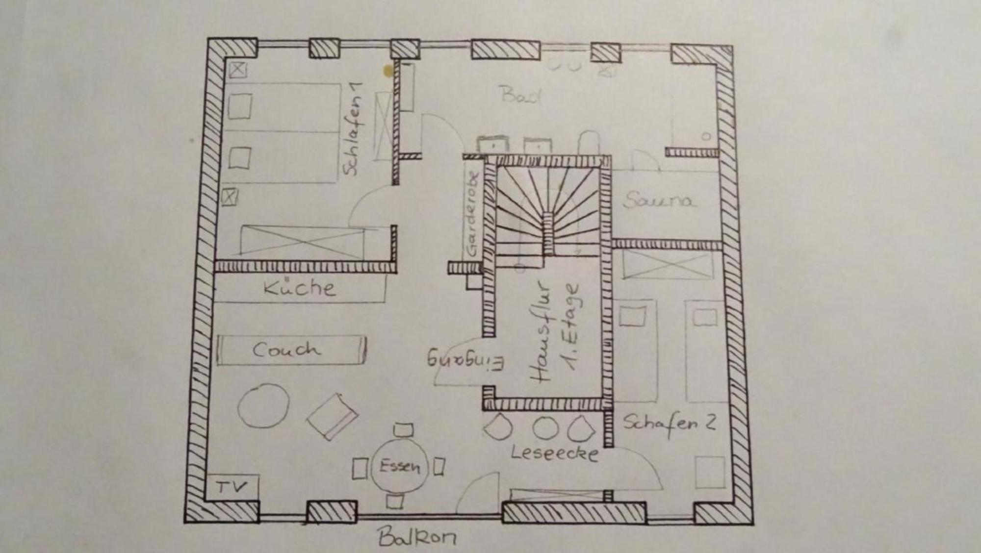 Ferienwohnung Wuennowblick Mit Sauna Röbel Kültér fotó